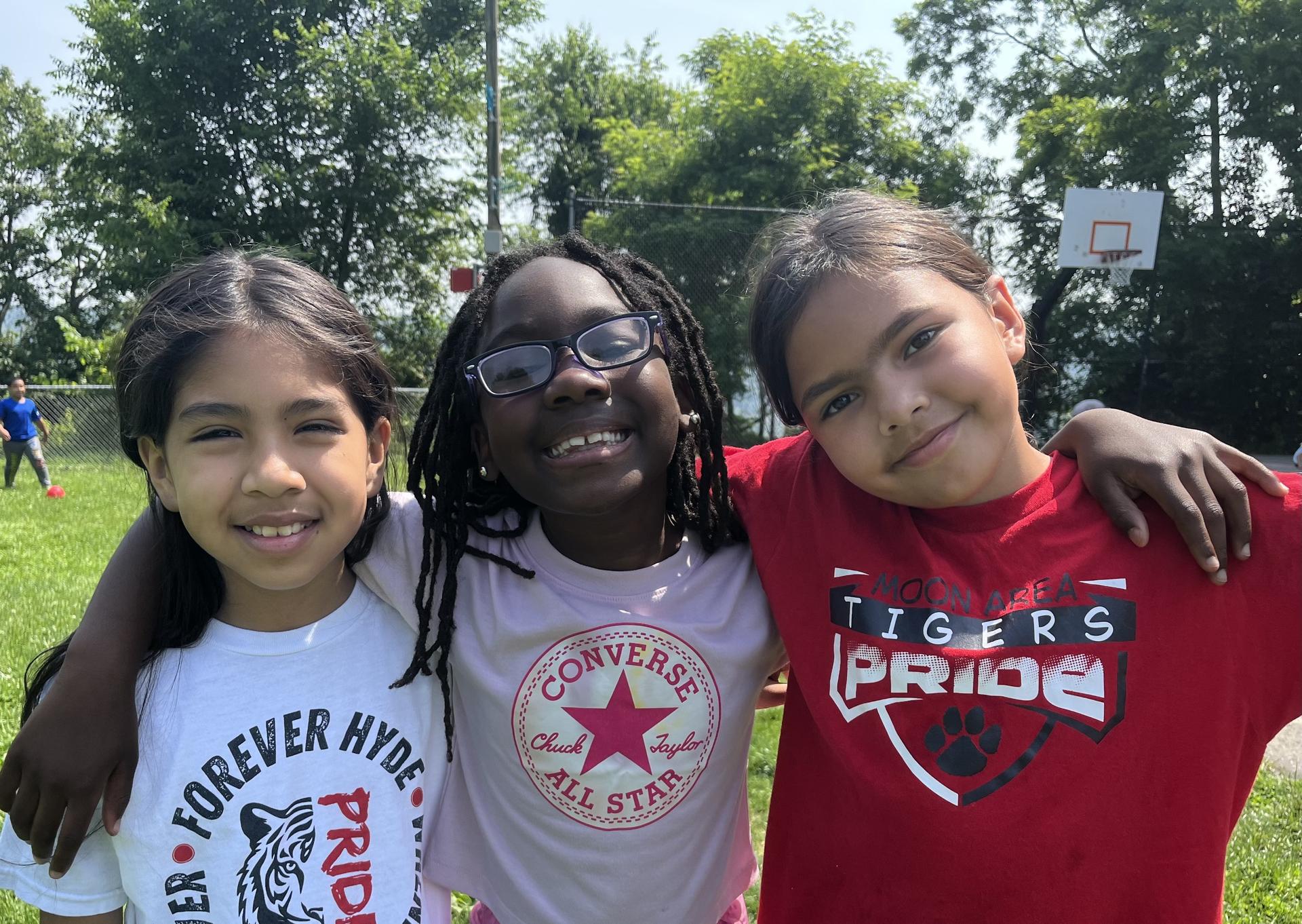 Children participating in Mooncrest Neighborhood Programs